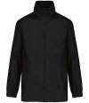 KB687 K687 Kariban Lined Windbreaker Jacket Black colour image